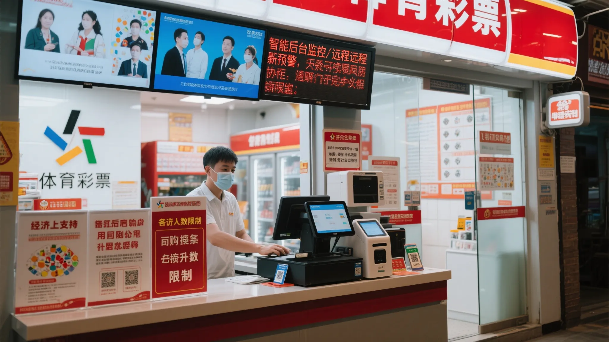 潮州福彩坚持防疫不松懈，每站获300元补助