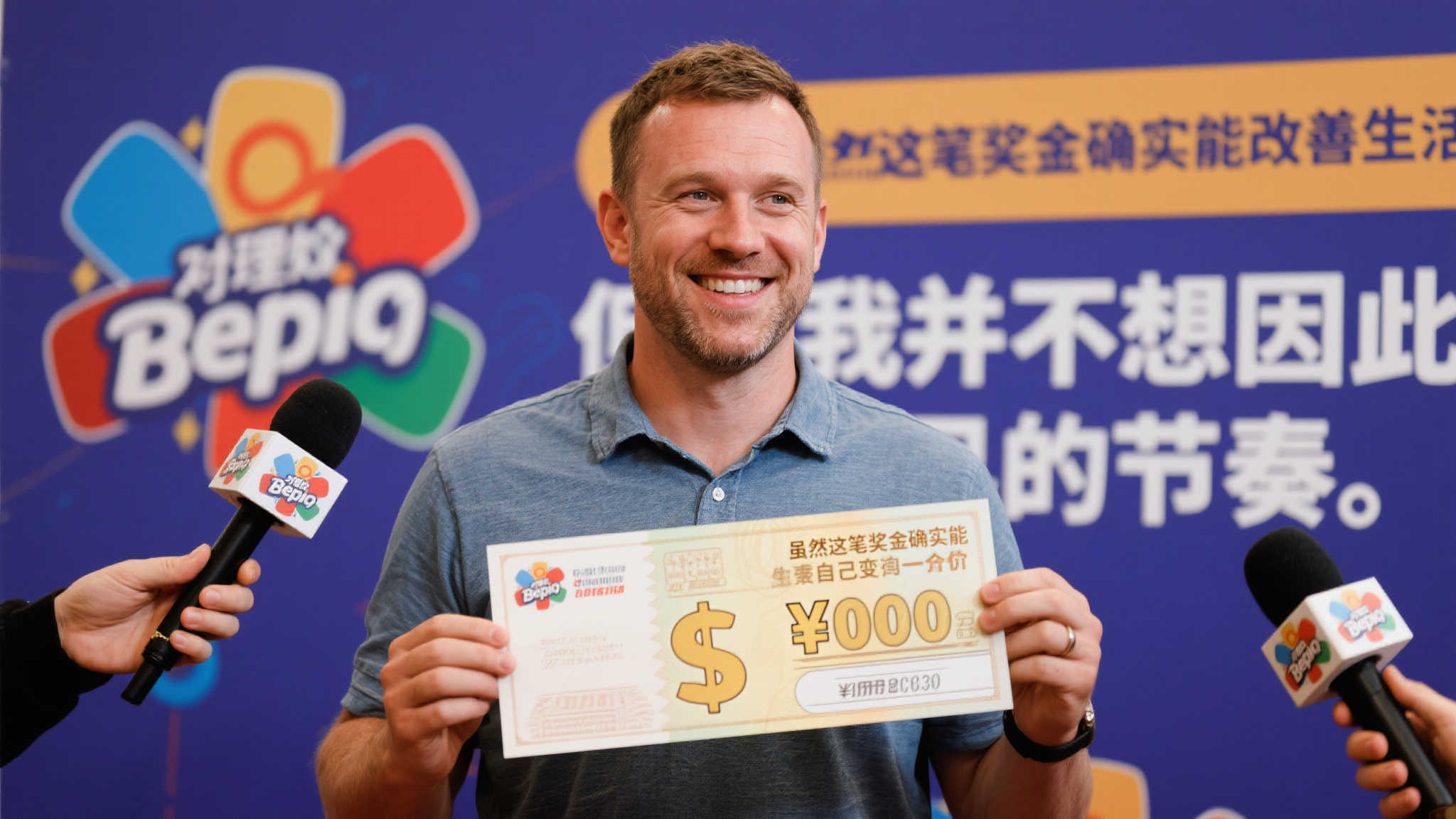 男子揽双色球1012万大奖淡定自若：昨晚早早入睡